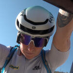 Anna Mei record mondiale delle 24 ore in bicicletta gravel su pista sterrata,
